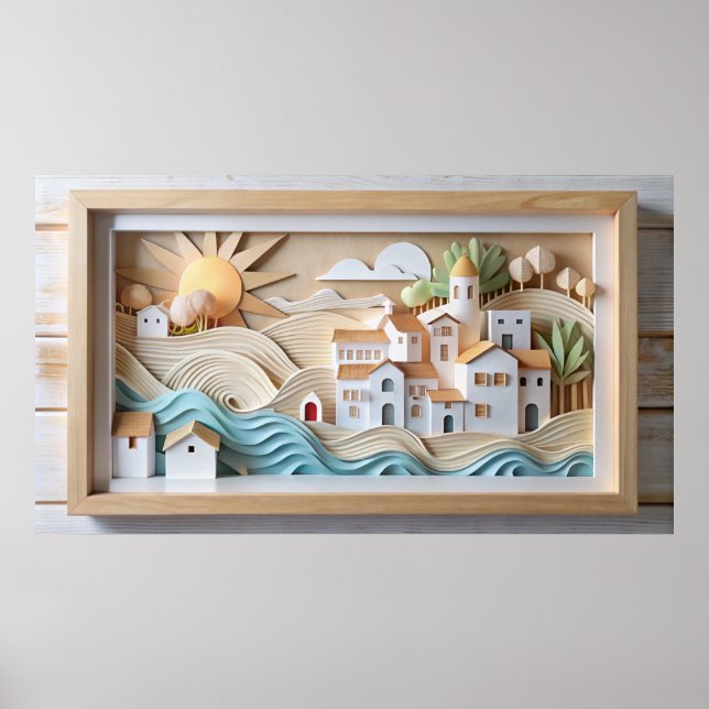 Poster Design de Frame Tv (Frente)