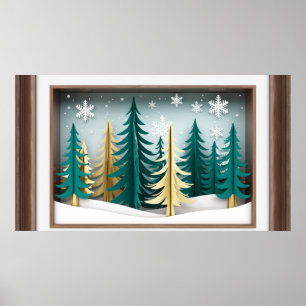 Poster Design de Frame Tv