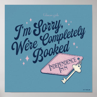 Poster Design de Gilmore Girls Completamente Reservado