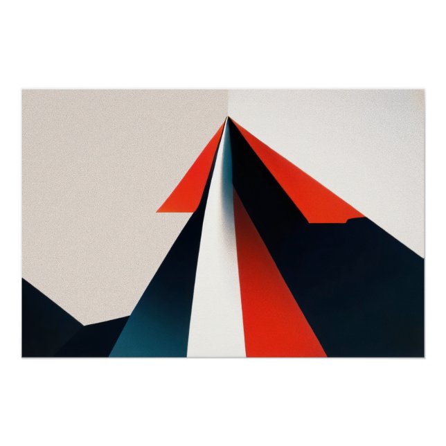 Pôster Design de gráfico mínimo (Frente)