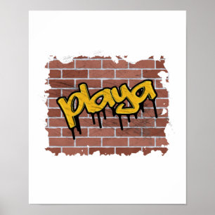 Pôster design de grafite