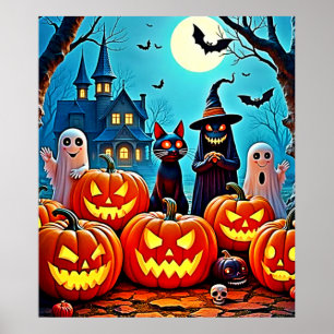 Poster Design de Halloween