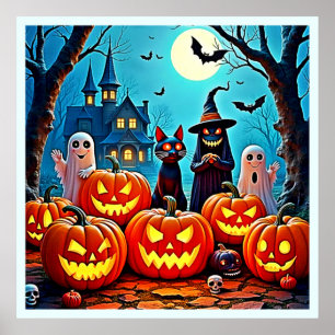 Poster Design de Halloween