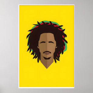 Poster Design de Ícone Original Inspirado no Soldado de B