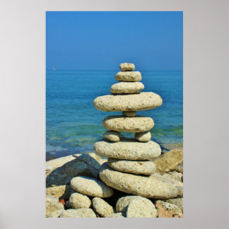 Pôster Design de Mini Stone Stack
