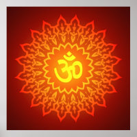 Design de Om Decorativo