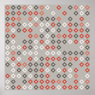 Poster Design de padrão geométrico, arte, fundo