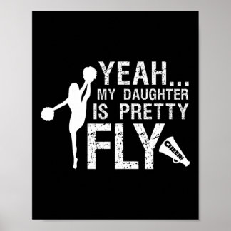 Poster Design de panfleto de cheerleading engraçado para 