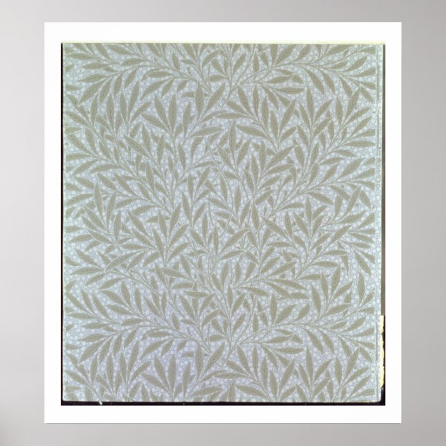 Poster Design de papel de parede, 1874 (Frente)