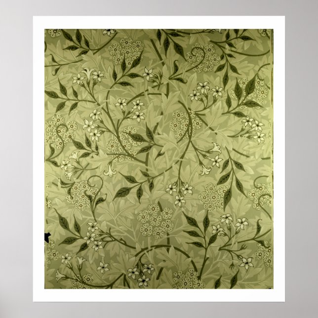 Poster design de papel de parede 'Jasmine', 1872 (Frente)
