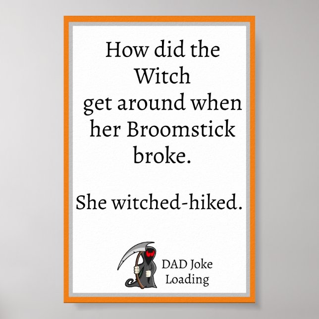 Poster Design de Piada legal e engraçada (Frente)