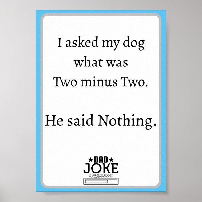 Poster Design de Piada legal e engraçada (Frente)