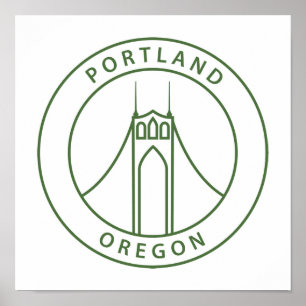 Poster Design de Portland Oregon
