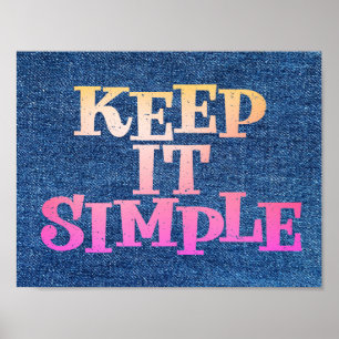 Poster Design de Recuperação Simples