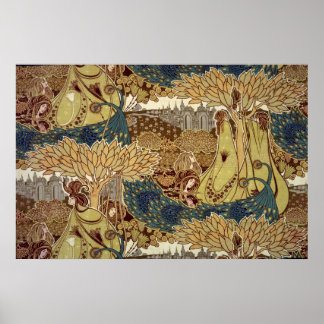 Pôster Design de têxteis por Christopher Dresser