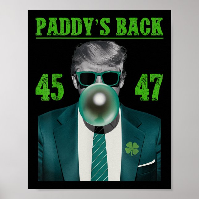Poster Design de Trump - Ruas Engraçadas (Frente)