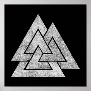 Poster Design de Valknut Viking