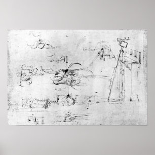 Pôster Design do armamento, fol. 40v-a