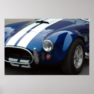 Pôster design do carro desportivo