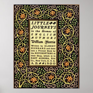 Poster Design do cobrir de livros 1900