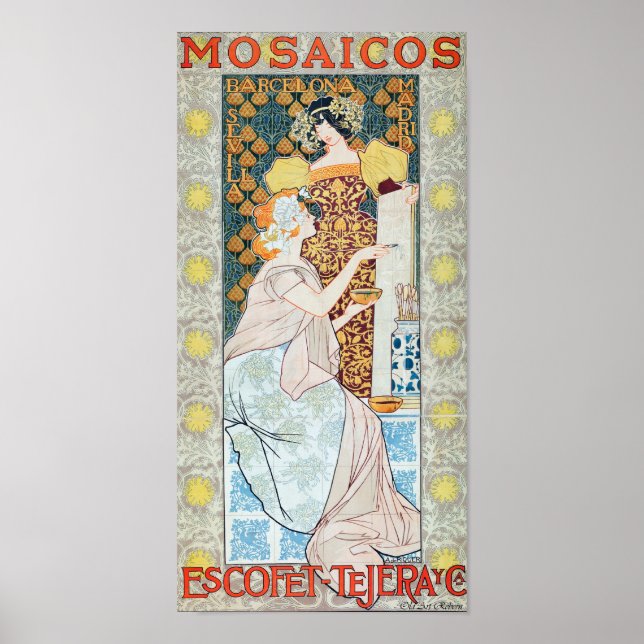 Poster Design do mosaico (Frente)