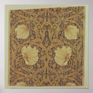 Pôster Design do papel de parede do "Pimpernel", 1876