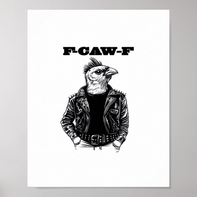 Poster Design Essencial Estético F Caw F (Frente)