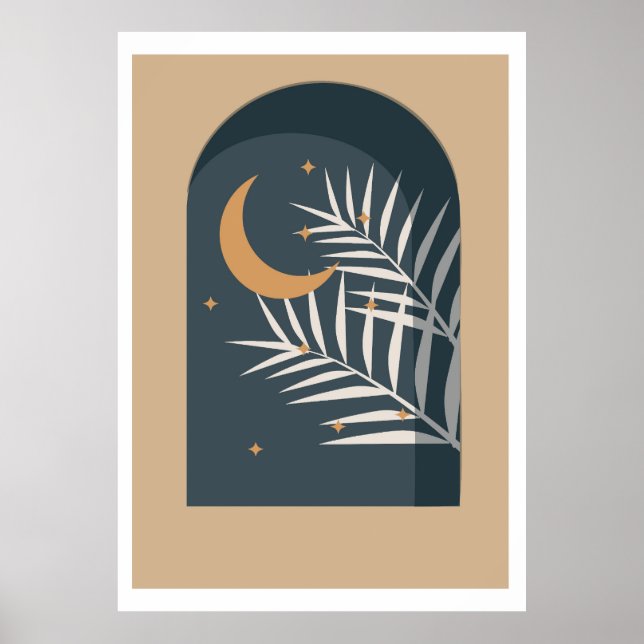 Poster Design floral tropical (Frente)