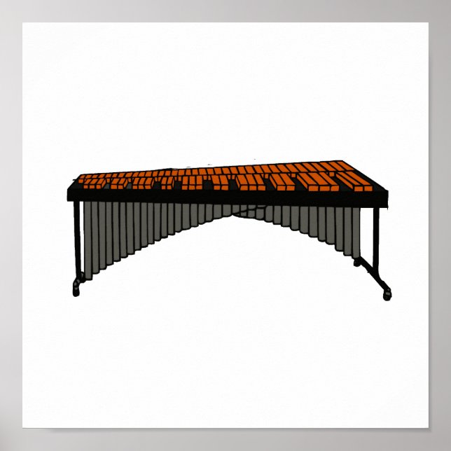 Pôster Design Gráfico 1 de Marimba (Frente)