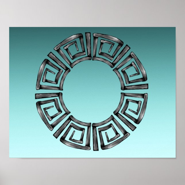 Pôster Design grego (Frente)