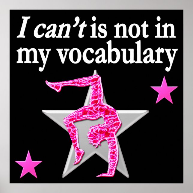 PÔSTER DESIGN INSPIRATION GYMNASTICS (Frente)