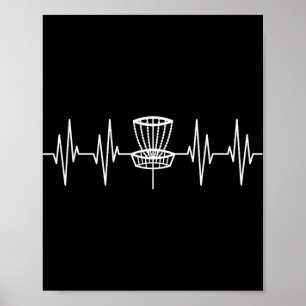 Poster Design Legal de Disco de Golfe Para Homens Mulhere