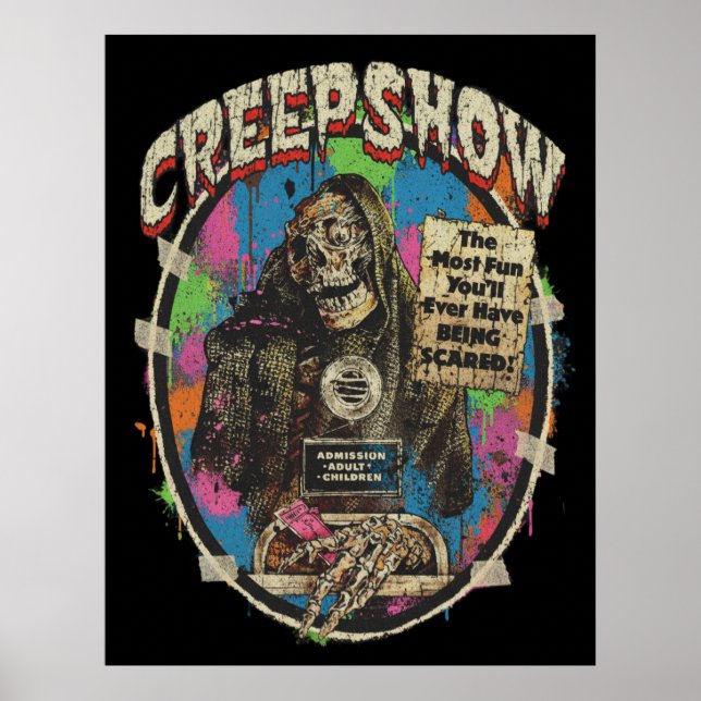 Poster design legal do CreepShow (Frente)