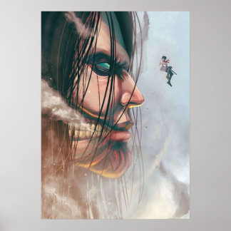 Poster Design Mikasa X Eren