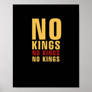 Poster Design Minimalista No Kings Rebellious No Kings C