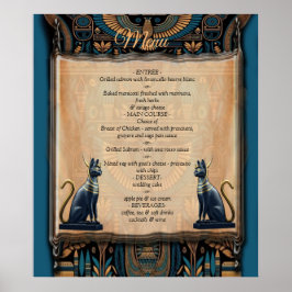 Poster Design moderno egípcio, islâmico, árabe e africano