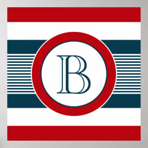 Pôster Design Monograma