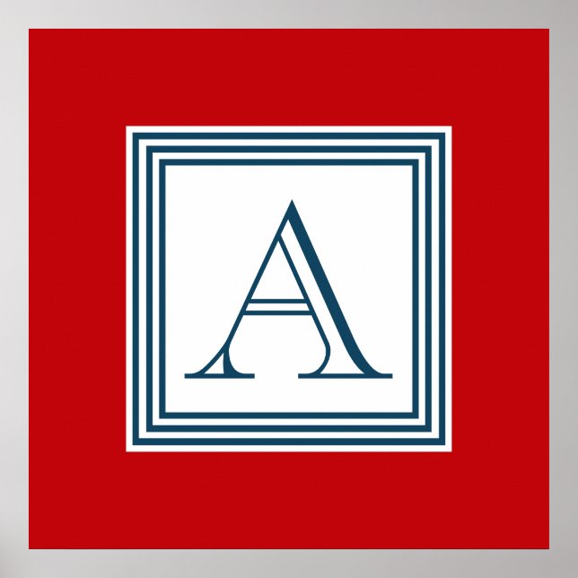 Poster Design Monograma (Frente)