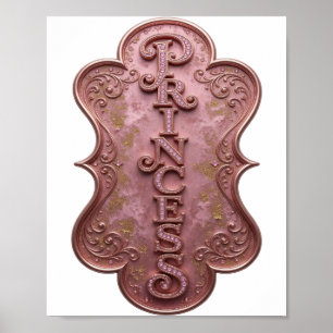 Poster Design PRINCESA Rosa