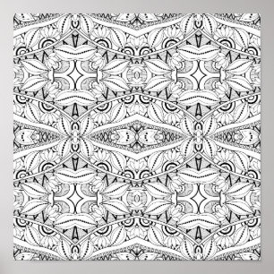 Poster Design tribal inspirado 2