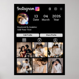 Poster Design Your Own 7 Photo Collage