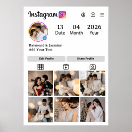 Poster Design Your Own 7 Photo Collage