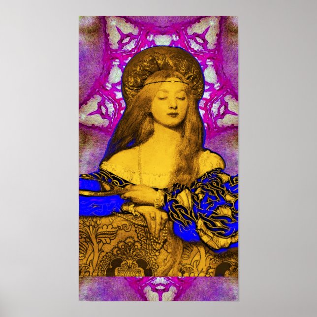 POSTER DESIGNER DE CUSTO DE FASHION DE BELEZA VANITÁRIA (Frente)