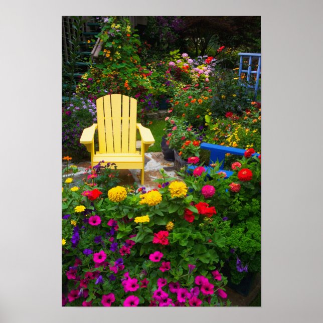 Poster Designs de jardim em nosso Sammamish de jardim, (Frente)