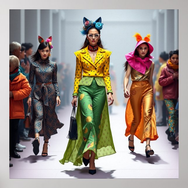 Poster Designs de moda moderna, imprimíveis (Frente)