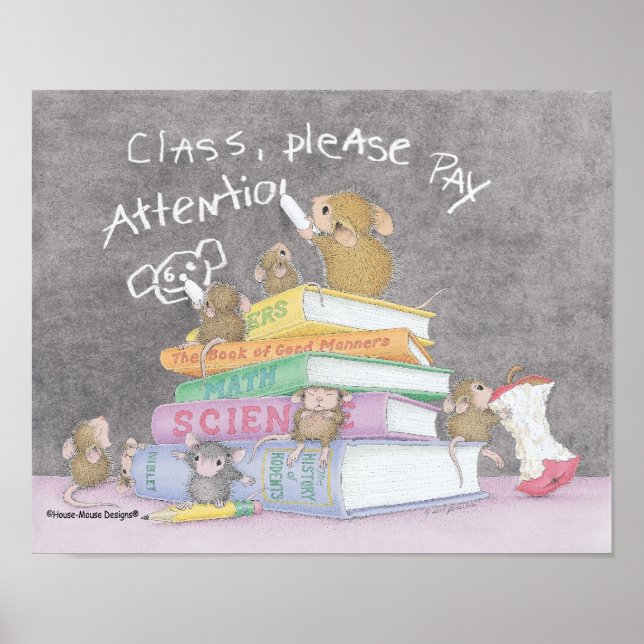 Poster Designs de mouse da casa® - Arte de parede (Frente)