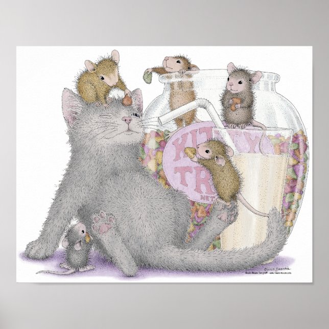 Poster Designs de mouse da casa® - Arte de parede (Frente)
