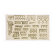 Designs islâmicos para cornice, balcony e mashrabi