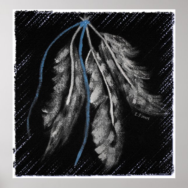 Pôster Designs nativos americanos (Frente)