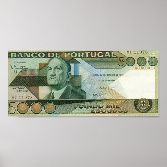 Poster Designs portuguesas (Frente)